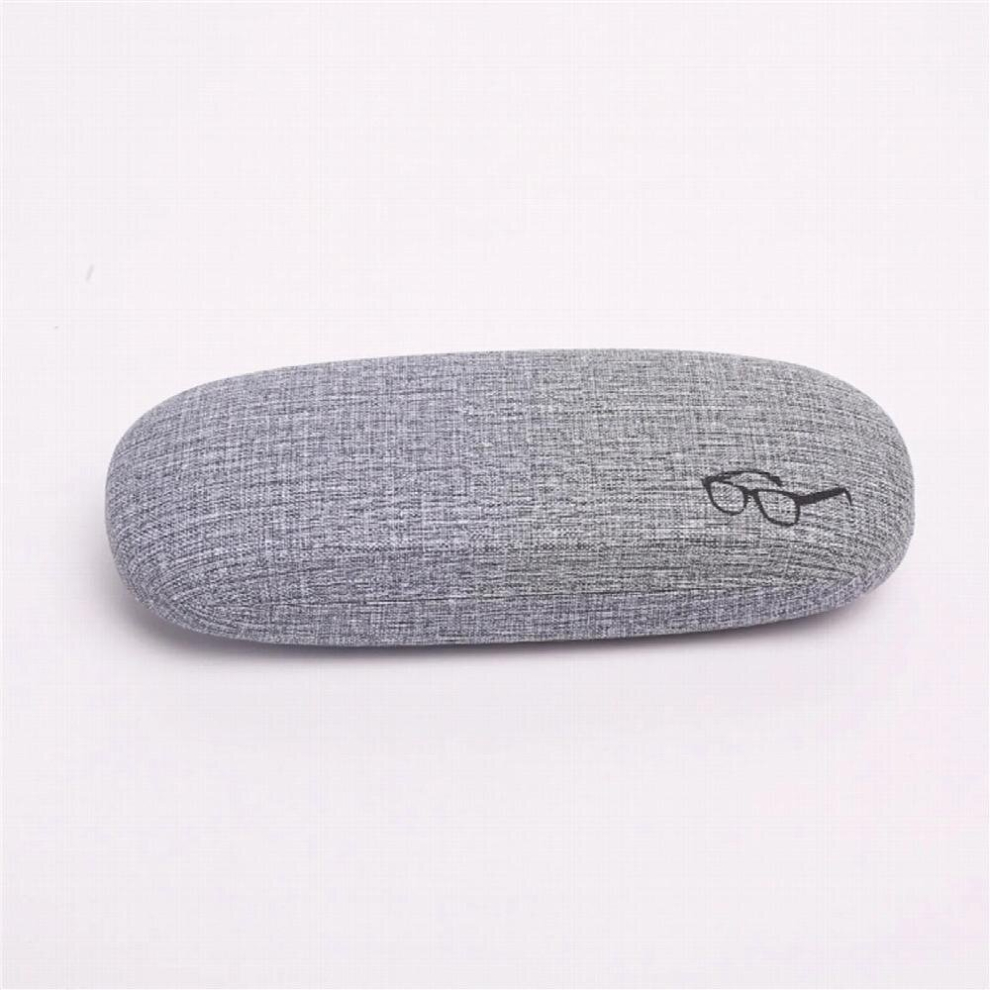 Multicoloured 1Pc Glasses Protective Eye Glasses Case Glasses Linen Hard Case Pocket Reading Eyewear Accessories Portable Sunglasses Box