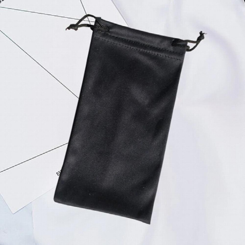 1Pc Portable Triangle Sunglasses Box Folding Plush Student Eyewear Case Glasses Protective Organizer Solid Glasses Box
