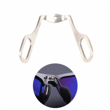 1pcs Aluminum Nose Pad Holder Eyeglasses Nose Pad Arm Holder For Steel Glasses Frame Plug Sun Glasses Accessories