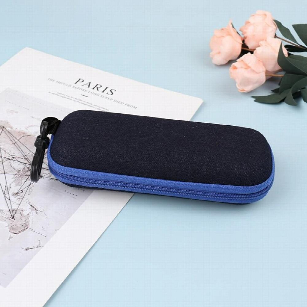 Multicoloured Unisex Glasses Hard Case Box Sunglass Hard Shell Protector Travel Hard Eyeglass Zipper With Clip Eyewear Case Box