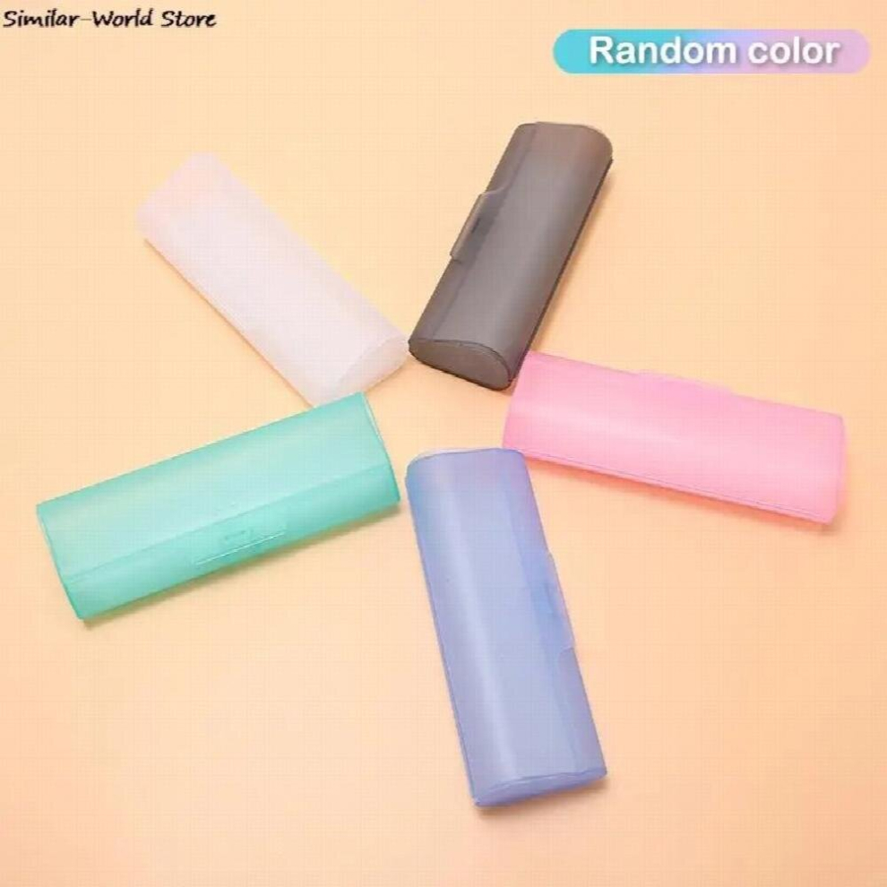 Portable PVC Transparent Eyeglasses Case Sunglasses Case Creative Personality Plastic Glasses Storage Box