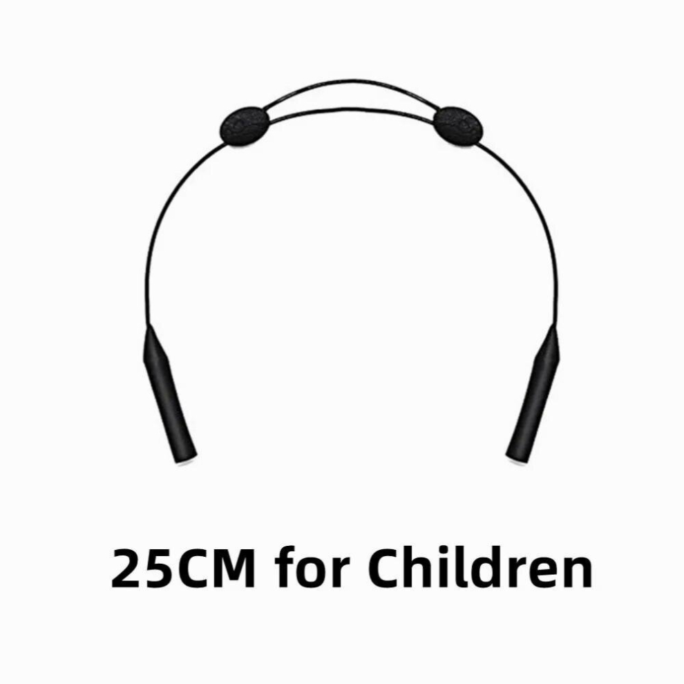 Adjustable Silicone Eyeglasses Straps Sunglasses Chain Sports Anti-Slip String Glasses Ropes Band Cord Scalable Eyewear Holder