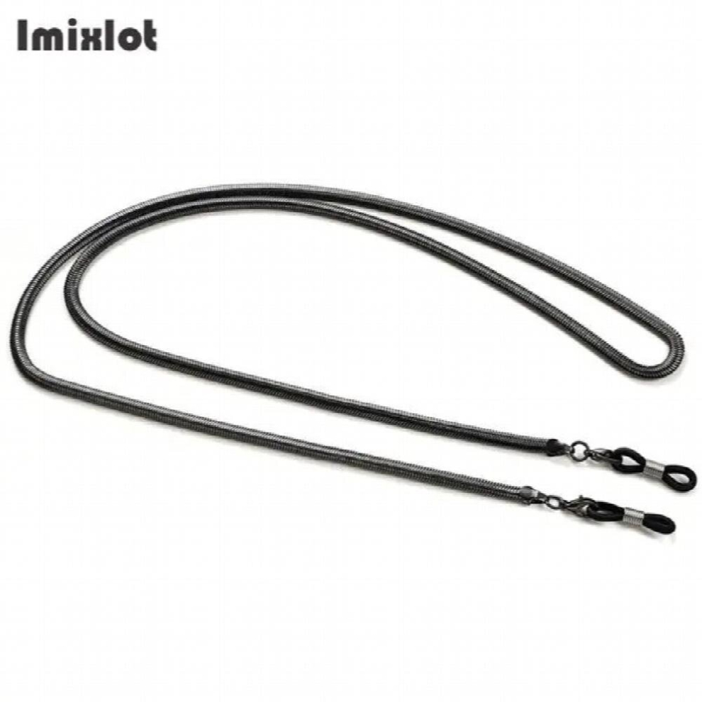 Flat Snake Chain For Reading Glasses Copper Eyeglasses Chains Sunglasses Holder Strap Necklace Eyewear Accessories