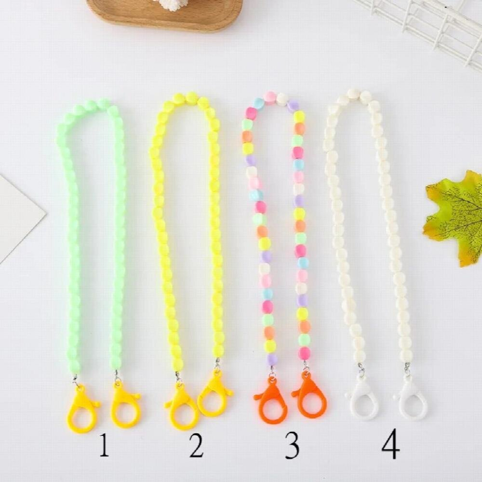 Childrens Eyeglasses Chain Acrylic Candy Anti-lost Mask Chain Lanyard Sunglasses Holder Glasses Strap Neck Cord Jewelry