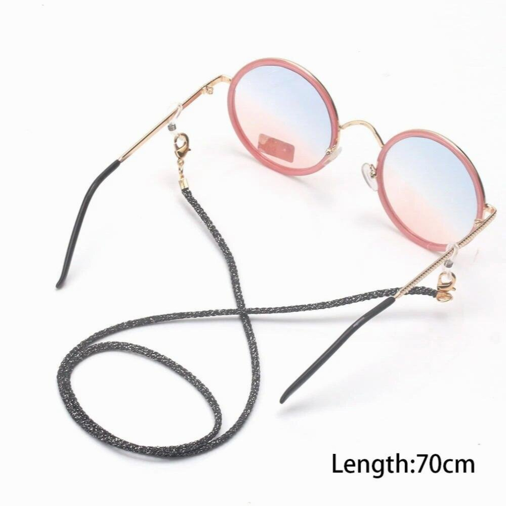 2pcs Nylon Lanyard Sunglasses Mask Holder Neck Strap Student Reading Glasses Chain Eyewear Accessories for Women
