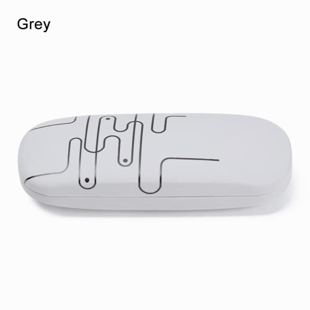 Portable Sunglasses Box Case Men Women Kids Leather Eye Glasses Hard Shell Protector Reading Eyewear Case