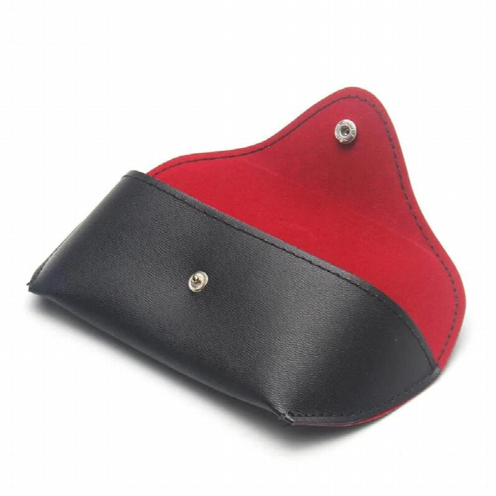 PU Leather Eyewear Cases Cover Sunglasses Box Women Eyeglasses Case With Metal Buckle Eyewear Cases Protector Box Pouch Bag