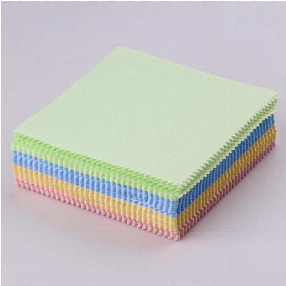10Pcs Glasses Lens Cloth Microfiber Cleaner Wipes For Sunglasses Solid Eyeglass Cleaning Cloth For Camera Computer Glasses Cloth