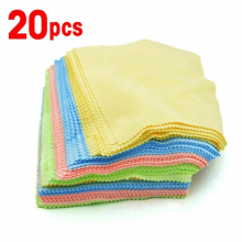 20Pcs Cleaner Clean Glasses Lens Cloth Wipes For Sunglasses Microfiber Eyeglass Cleaning Cloth For Camera Computer Accessories