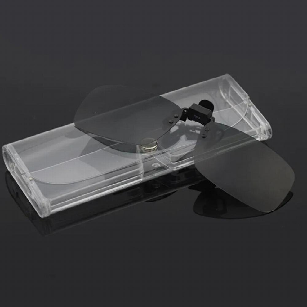 Multicoloured Stylish Transparent Eye Glasses Sunglasses Soft Case Box Portable Protector Holder