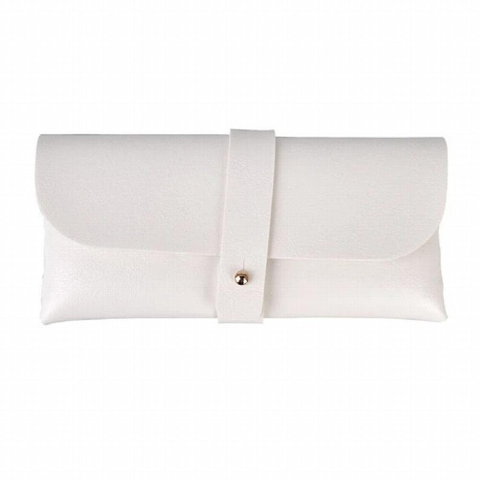 Glasses Case PU Leather Soft Glasses Bag Portable Bag Accessories Eyeglasses Case Women Men Sunglasses Organizer Storage Box