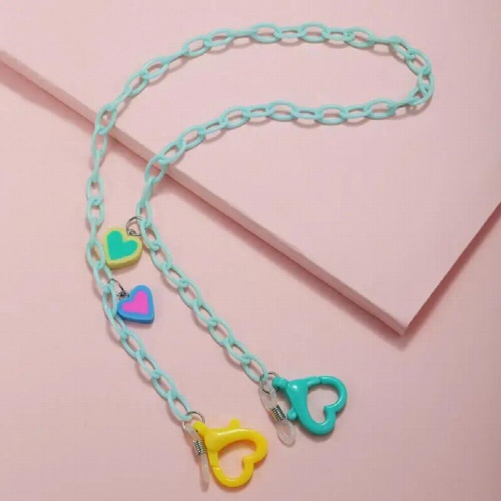 Multicoloured Acrylic Glasses Chains Holder Mask Chain Anti-Lost Sunglasses Chain Hanging Mask Necklace Lanyard Dropshiping