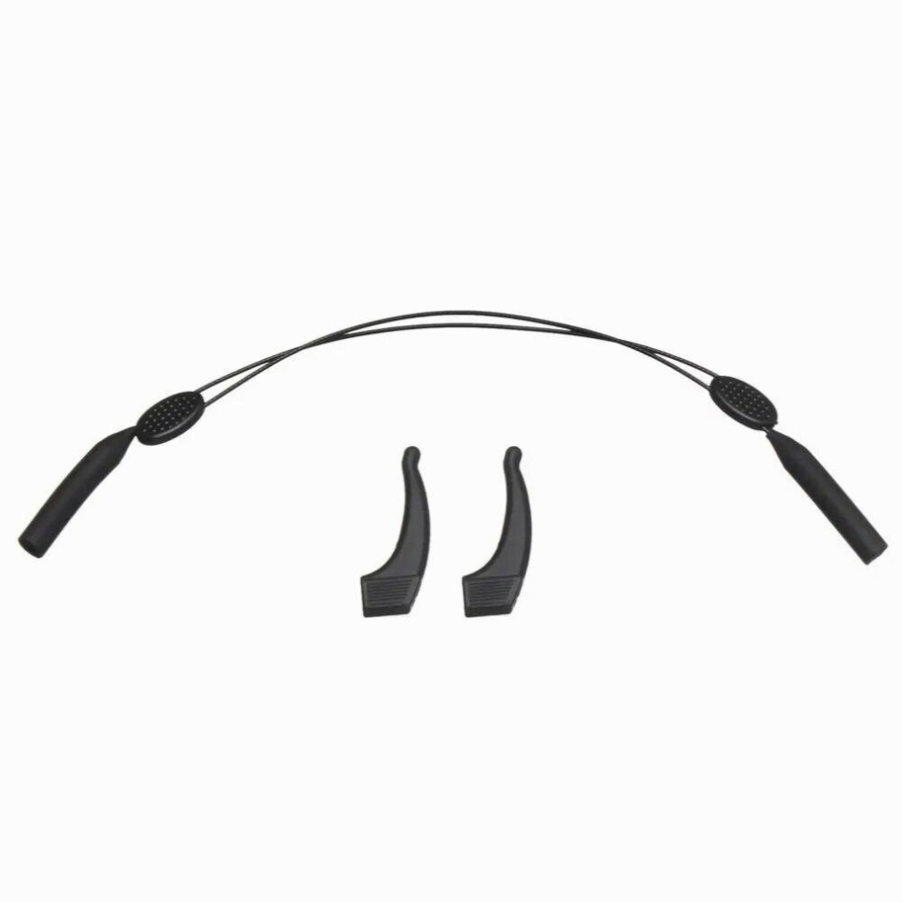 Neck Cord Sports Sunglasses Chain Scalable Eyeglass Lanyard Glasses Strap Adjustable Eyewear Rope Anti-Slip Ear Hook