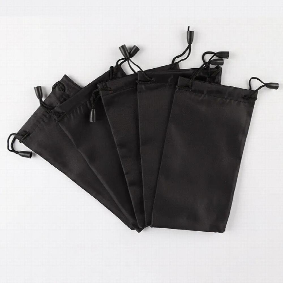 5pcs Soft Cloth Waterproof Sunglasses Bag Microfiber Dust Storage Pouch Glasses Carry Bag Portable Eyewear Case Container