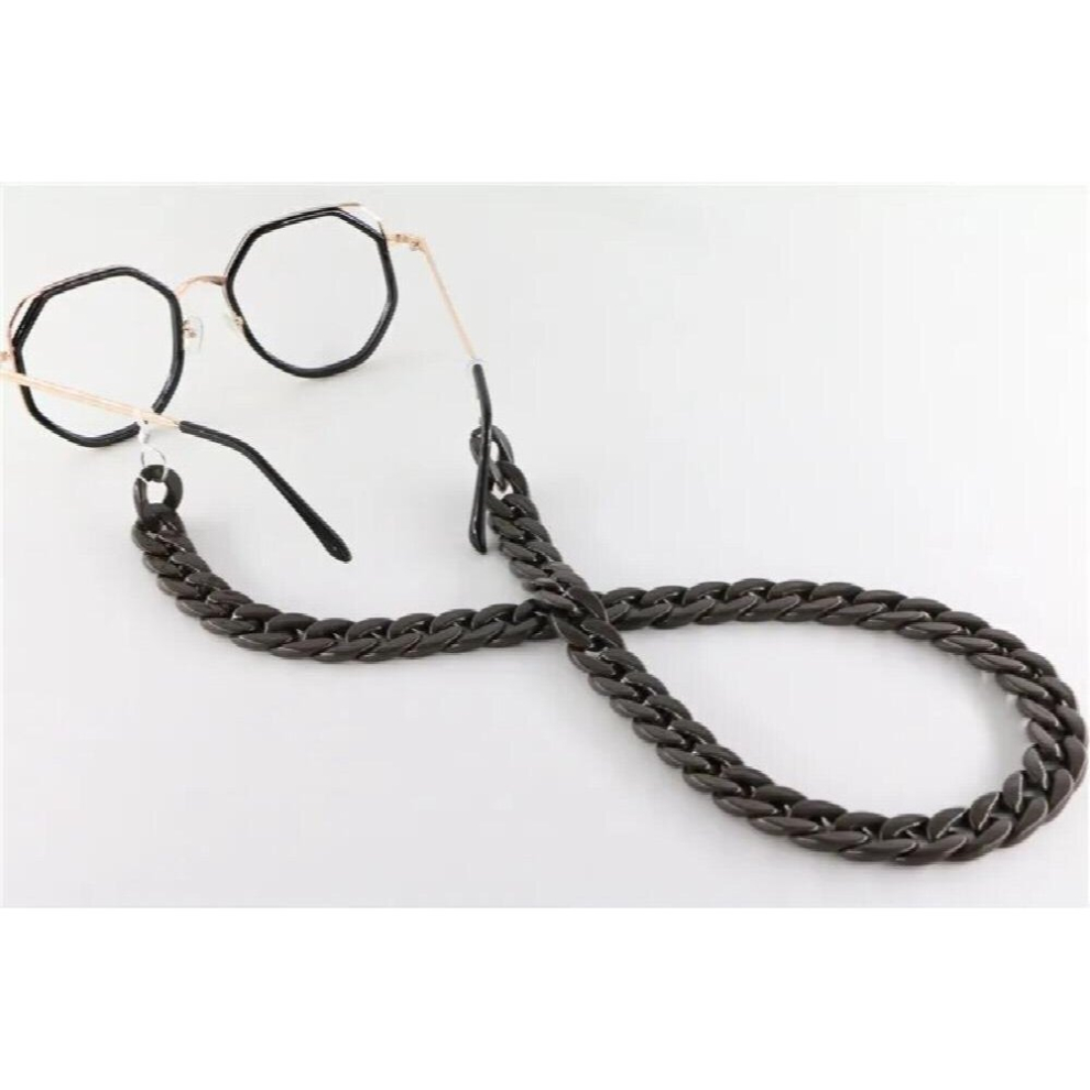 Acrylic Sunglasses Chain Cords Casual Women Reading Glasses Hanging Neck Chain Largand Glasses Chain Eyeglasses Strap