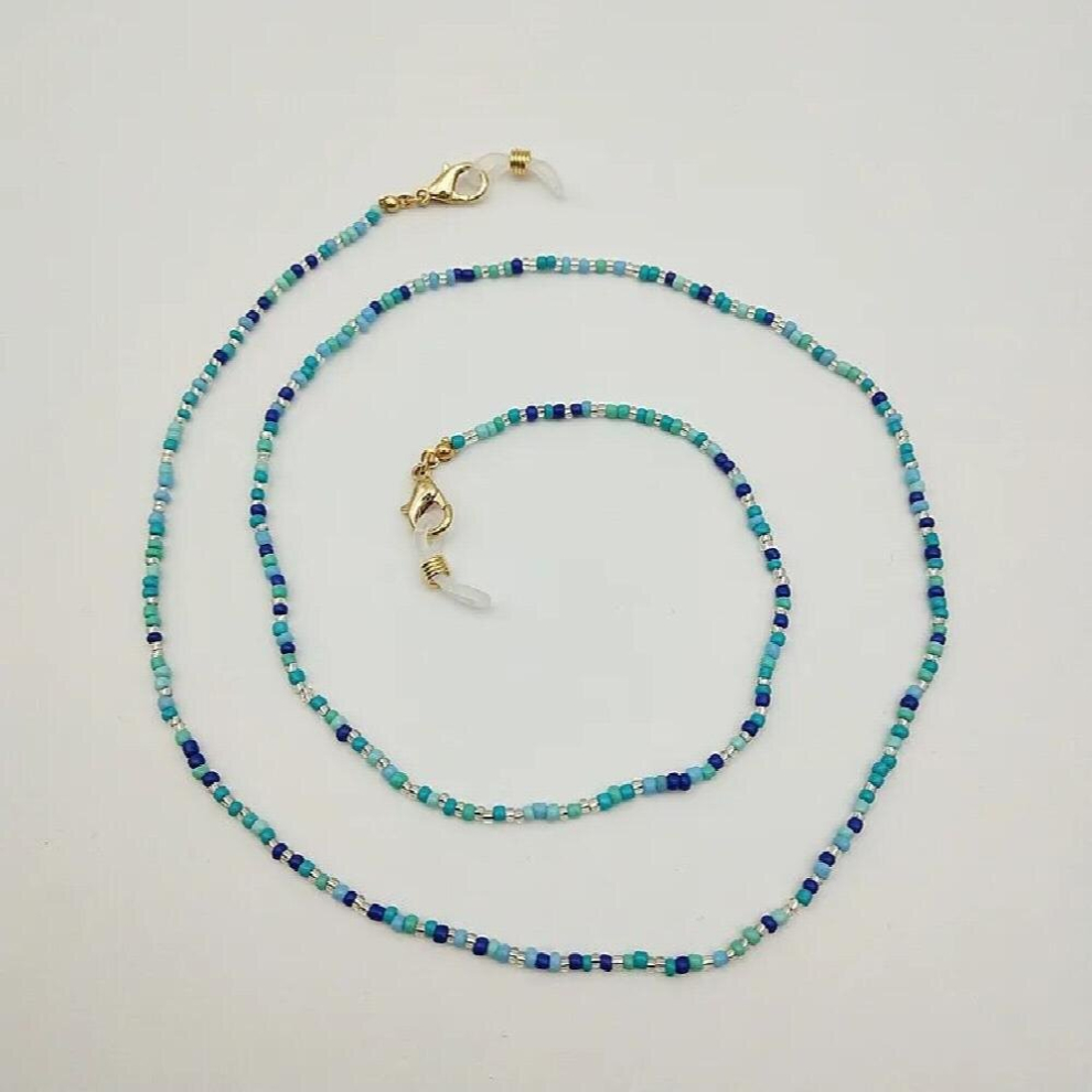 Beads Eyeglass Strap Reading Glasses Hanging Chain Sunglasses Spectacles Holder Neck Cord Glasses Slip Chain