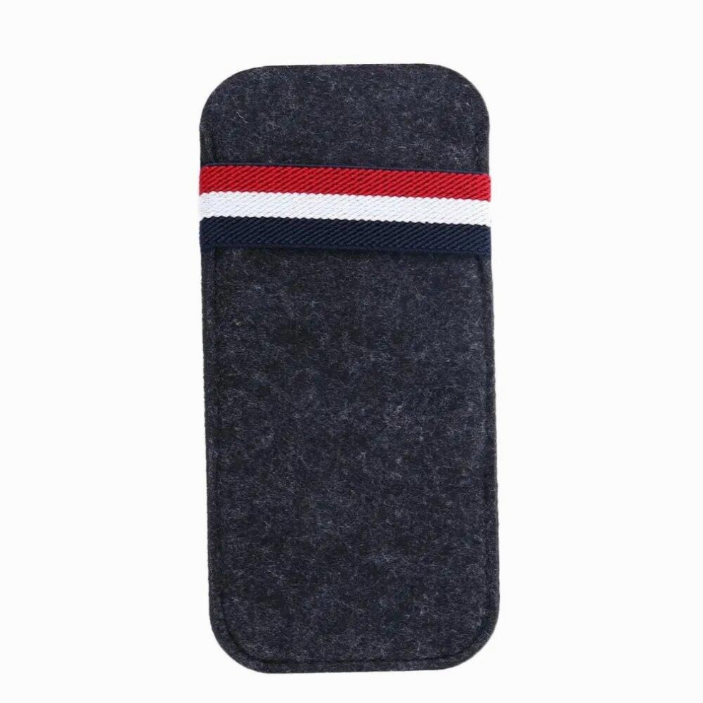 Unisex Felt Sunglasses Storage Bags For Men Women Colorful Candy Eyeglasses Box Soft Bag Accessoires
