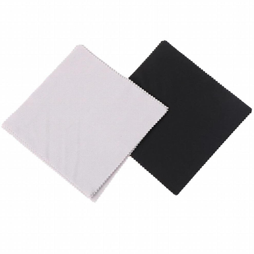 Multicoloured 10Pcs Sunglasses Screen Microfiber Cleaner Cloth Eyewear Cleaning Cloths Grey