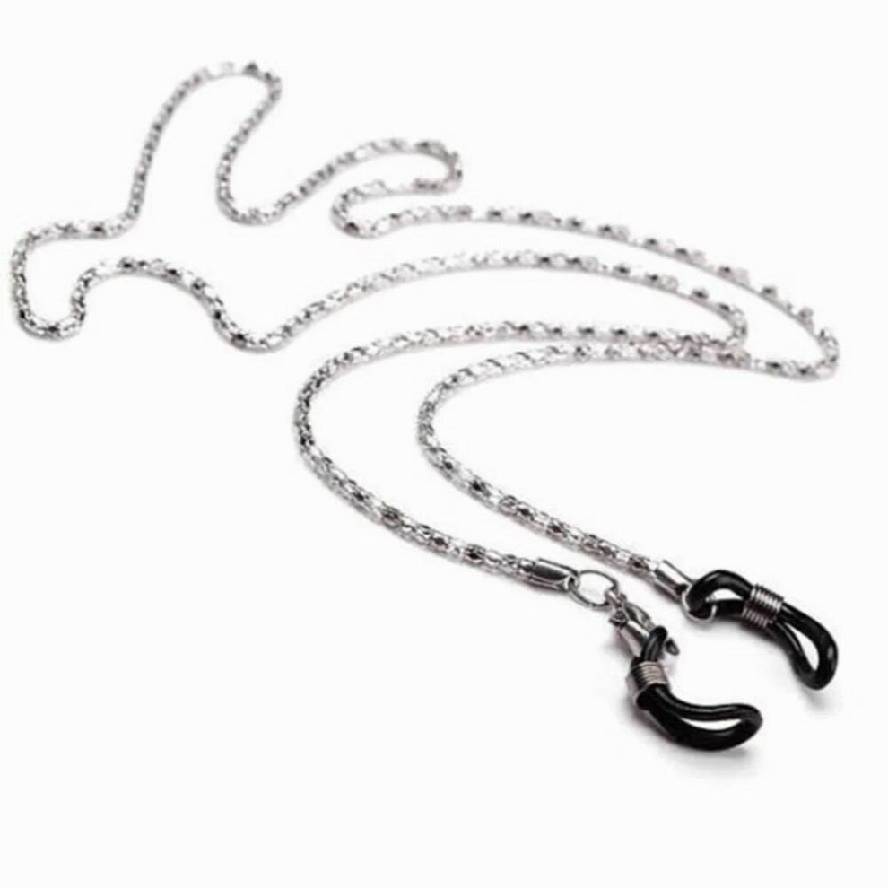 Glasses Chains For Men Women Metal Sunglasses Chain Flowers Beaded Eyeglass Lanyard Hold Strap Eyewear Retainer Jewelry Rope