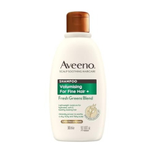 Volumising Fresh Greens Scalp Soothing Mint, Cucumber and Rosemary Shampoo for Fine Hair 300ml