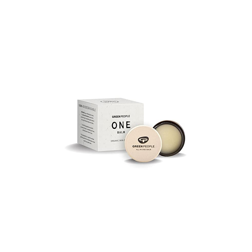 ONE Balm 30ml | Natural & Organic Lip Balm | Dry Skin Rescue Balm for Lips, Hands, Heels, Elbows | 100% Biodegradable Pot | Paraben Free & Ethyl