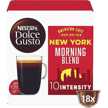NESCAFÉ Dolce Gusto | New York Morning Blend | 18 capsules | 3 Packs | 54 Cups