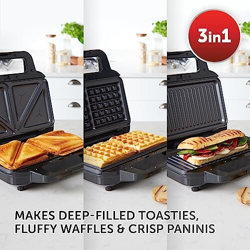 Breville VST098 Panini Press, Black & Stainless Steel 1