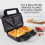 Breville VST098 Panini Press, Black & Stainless Steel 3