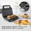 Breville VST098 Panini Press, Black & Stainless Steel 4