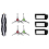 Ecovacs Accessory Pack (Replacement Brushes and Filters) for DEEBOT Omni (Black) Turbo X1 Plus, White 1