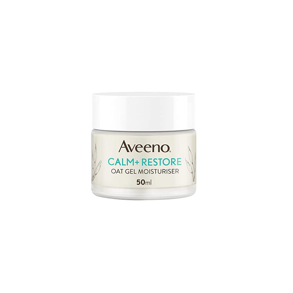 Aveeno Face Calm And Restore Oat Gel Moisturiser 50Ml