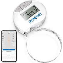 RENPHO Lichaamsmeetlint, Slimme Meetlint voor Gewichtsverlies, Bluetooth Tape met App