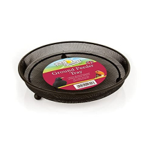 Walter Harrisons 11794 Heavy-Duty Ground Feeding Tray, Black Mesh, 22 cm – Attract Wild Garden Birds