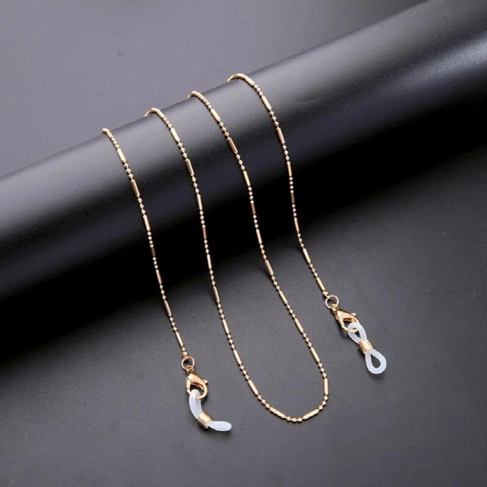 Multicoloured Punk Minimalist Alloy Link Chains For Mask Masking Sunglasses Reading Glasses Chain Eyeglass Eyewear Lanyard