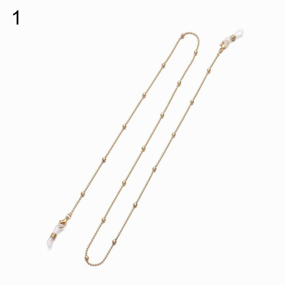 Multicoloured Jewelry Sunglasses Chains Lanyard For Women Men Alloy Punk Eyeglasses Chains Glass Anti-Lost Lanyards