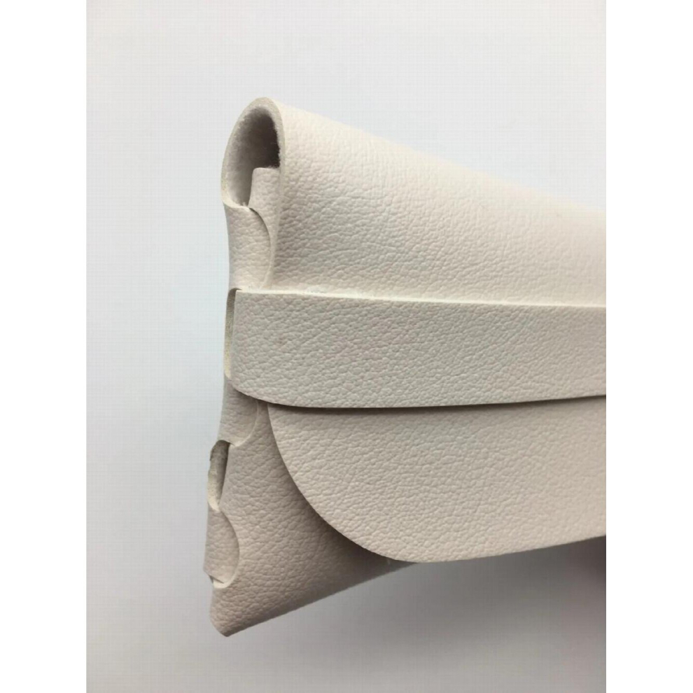White Pu Leather Eyeglass Case Bag Protective Sunglasses Cover Case Box Reading Eyeglasses Pouch Eyewear Protector Case Accessories