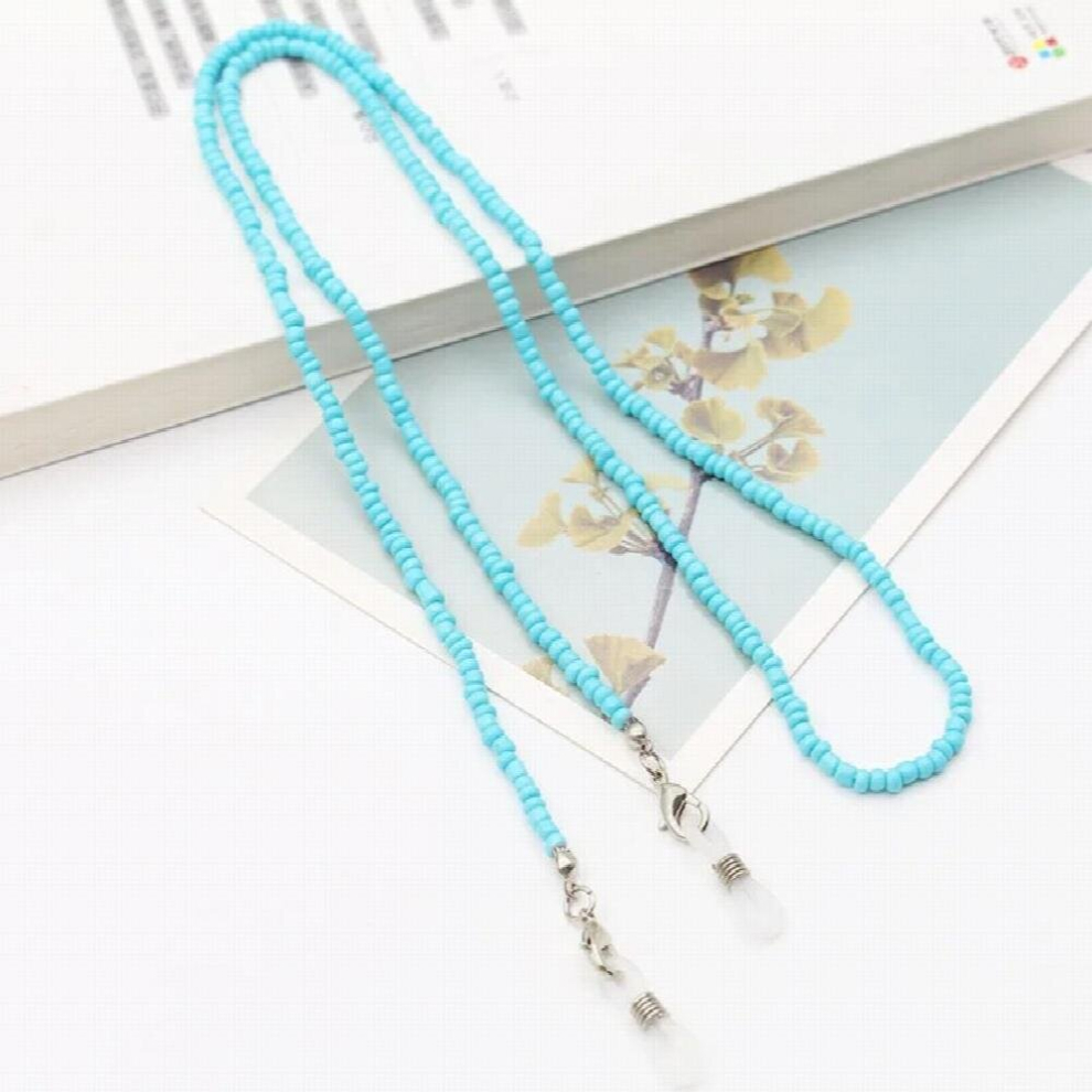 Glasses Chain for Women Beaded Sunglasses Lanyard Strap Holder Anti-lost Necklace Retainer Mask Chain Jewelry Gift