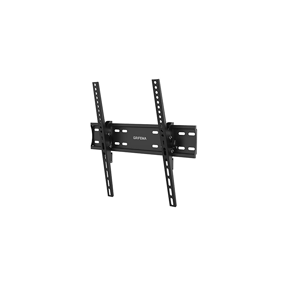 GB1004-2 TV Wall Bracket, Tilt TV Mount for 26 to 65 Inches Flat & Curved TVs or Monitors, Max VESA 400x400mm Weight Capacity up to 50kg, Black