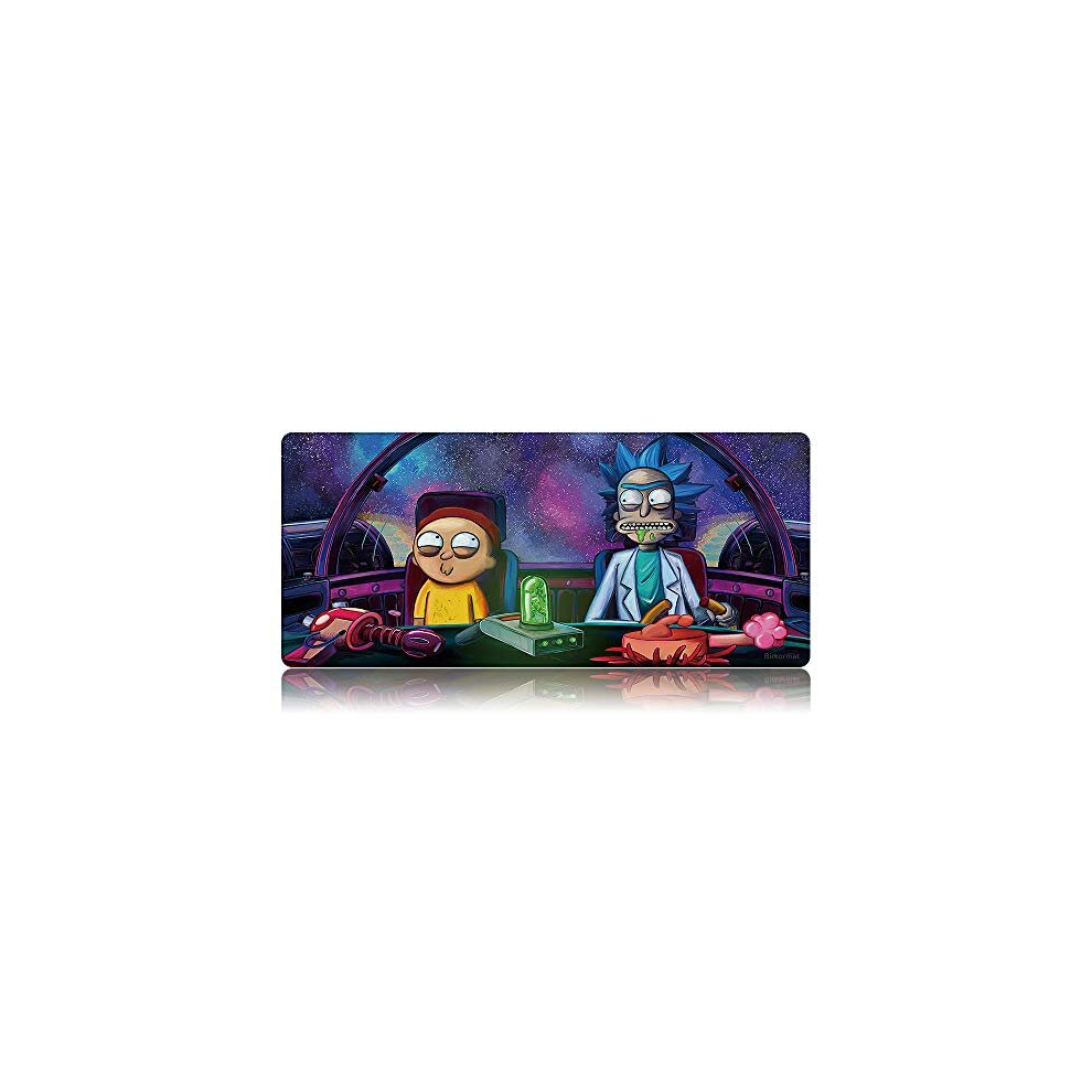 Extended Gaming Mouse Pad,Xxl 900X400mm Large Mouse Mat With Stitched Edges Keyboard Personalized Mousepads Non-Slip Water-Resistant Rubber Base Desk 735071953886