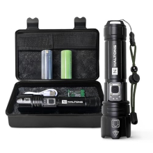 10,000 Lumens Rechargeable Torch - Waterproof, Tactical, LED, Super Bright, USB-C Charging, Powerful Flash Light, Durable with Versatile Modes & SOS