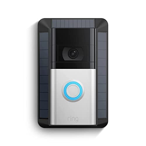 Solar Charger (2nd Generation) for Battery Doorbells - Video Doorbell 3, Video Doorbell 3 Plus, Video Doorbell 4, Battery Video Doorbell Plus
