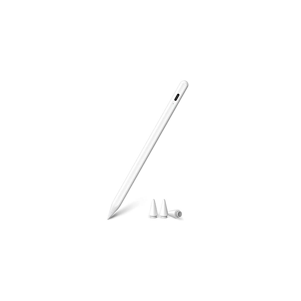 Stylus Pen for iPad 2018-2023, KINGONE iPad Pencil with Palm Rejection/Tilt Sensitivity/Magnetic iPad Pen Compatible with iPad 10th-6th Gen, iPad Mini