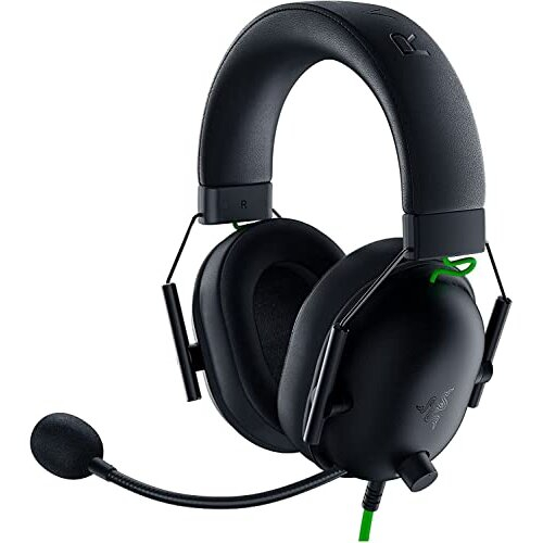 Razer BlackShark V2 X Headset (RZ04-03240100-R3M1) - Triforce 50mm Drivers, 7.1 Surround Sound, Hyperclear Cardioid Mic, Passive Noise Cancellation