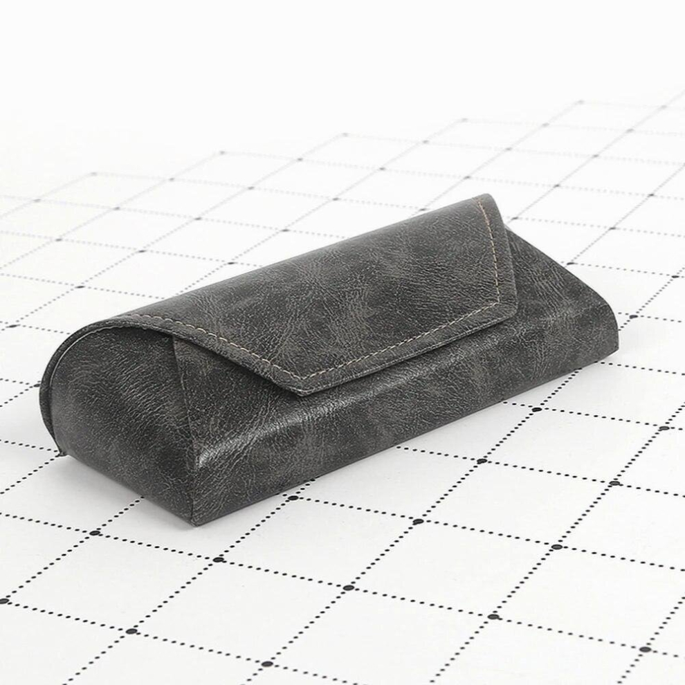 PU Leather Glasses Box Portable Sunglasses Case Women Men Reading Glasses Stress Resistant Eyewear Storage Box Eyewear