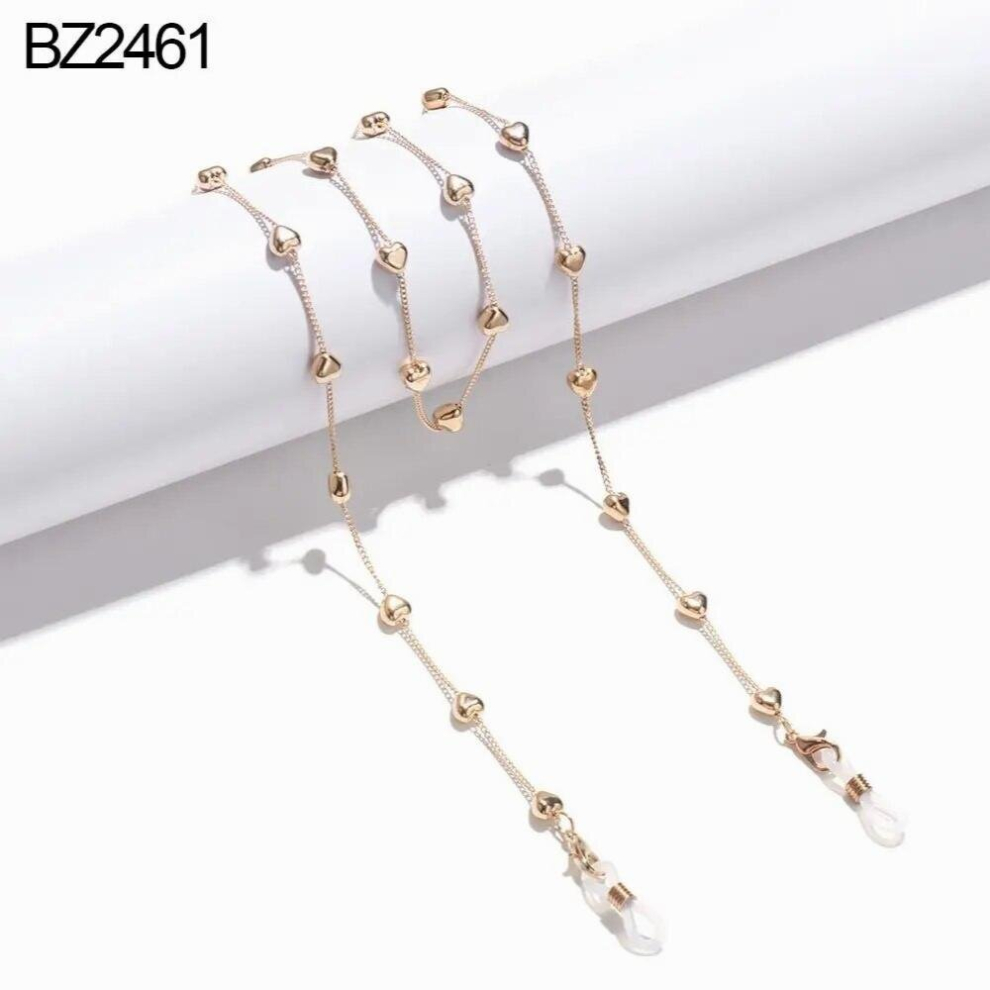 Pearls Sun Glasses Chains Mask Holder Chain Eyeglass Lanyard Anti-Lost Non-slip Necklace Eyewear Retainer