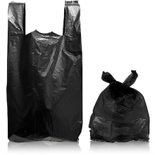 Large Adult Nappy Disposal Bags Black | 200 Pack | 10% Thicker Nappy Sacks | Odor Free Sanitary Disposal Bags | Easy Tie Handles Nappy Bags