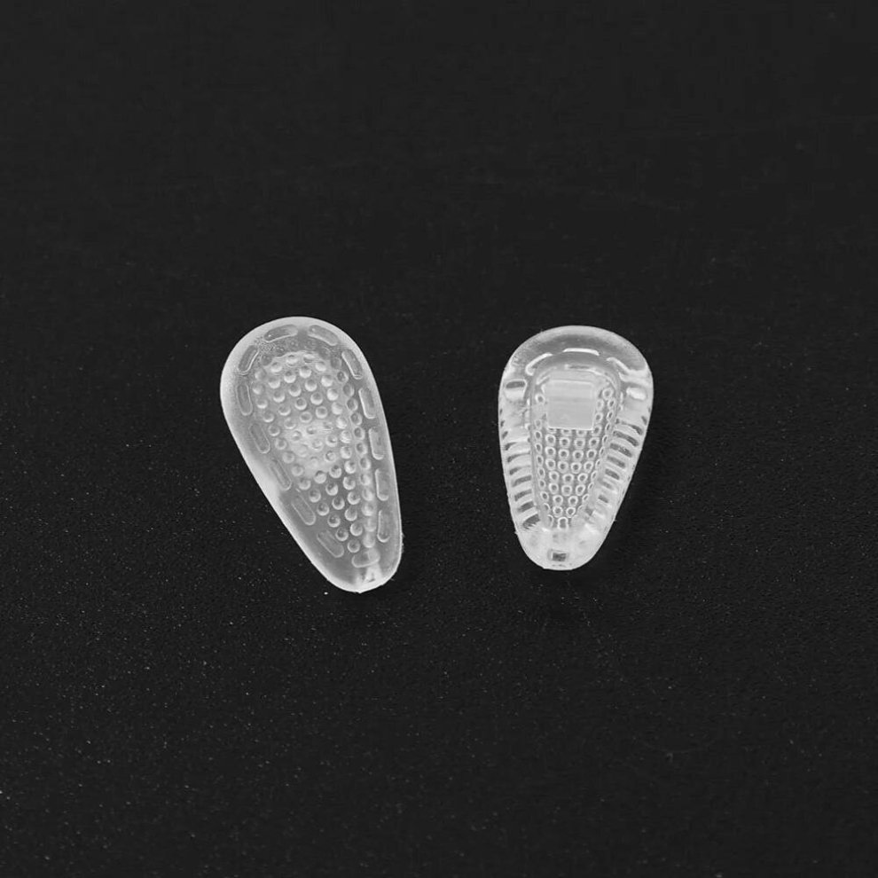 Multicoloured 5/20Pairs Glasses Nose Pads Adhesive Silicone Nose Pads Non-Slip Clear Thin Nosepads For Glasses Eyeglasses Sunglasses
