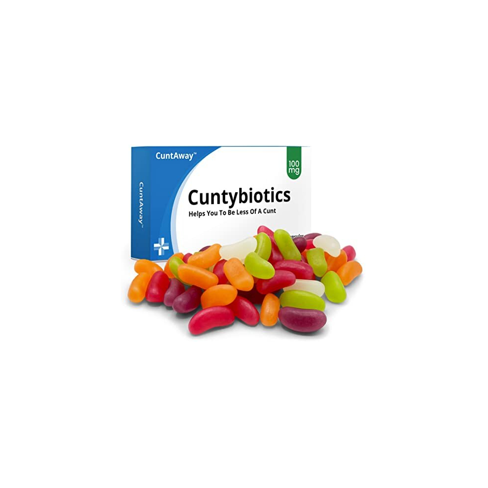 Bestafiesta Funny Rude Joke Pill Box Prank With Jelly Beans - Novelty Gift For Men & Women, April Fools Day