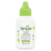 Calming Moisturiser Skin Cream with organic hemp seed oil skincare for sensitive skin 50 ml