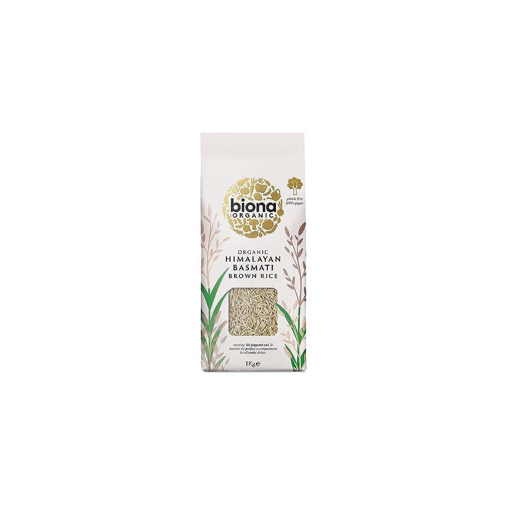 Organic Basmati Brown Rice, 1 kg